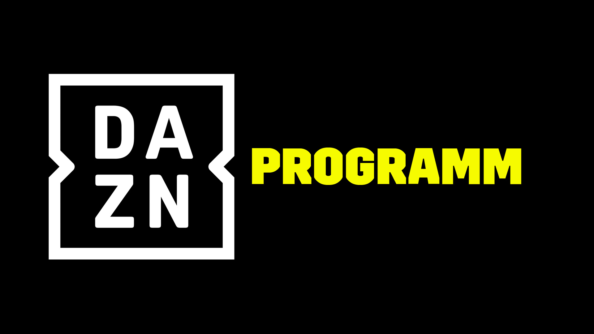 DAZN Programm