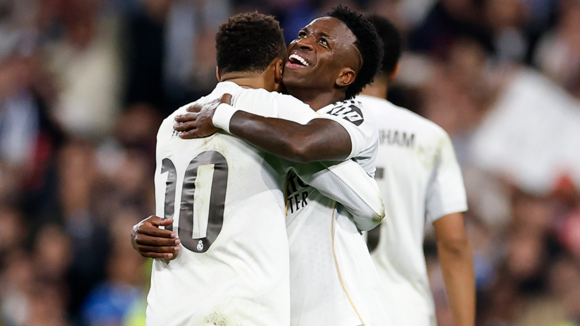 Kylian Mbappé Vinicius Jr Real Madrid Champions 2026