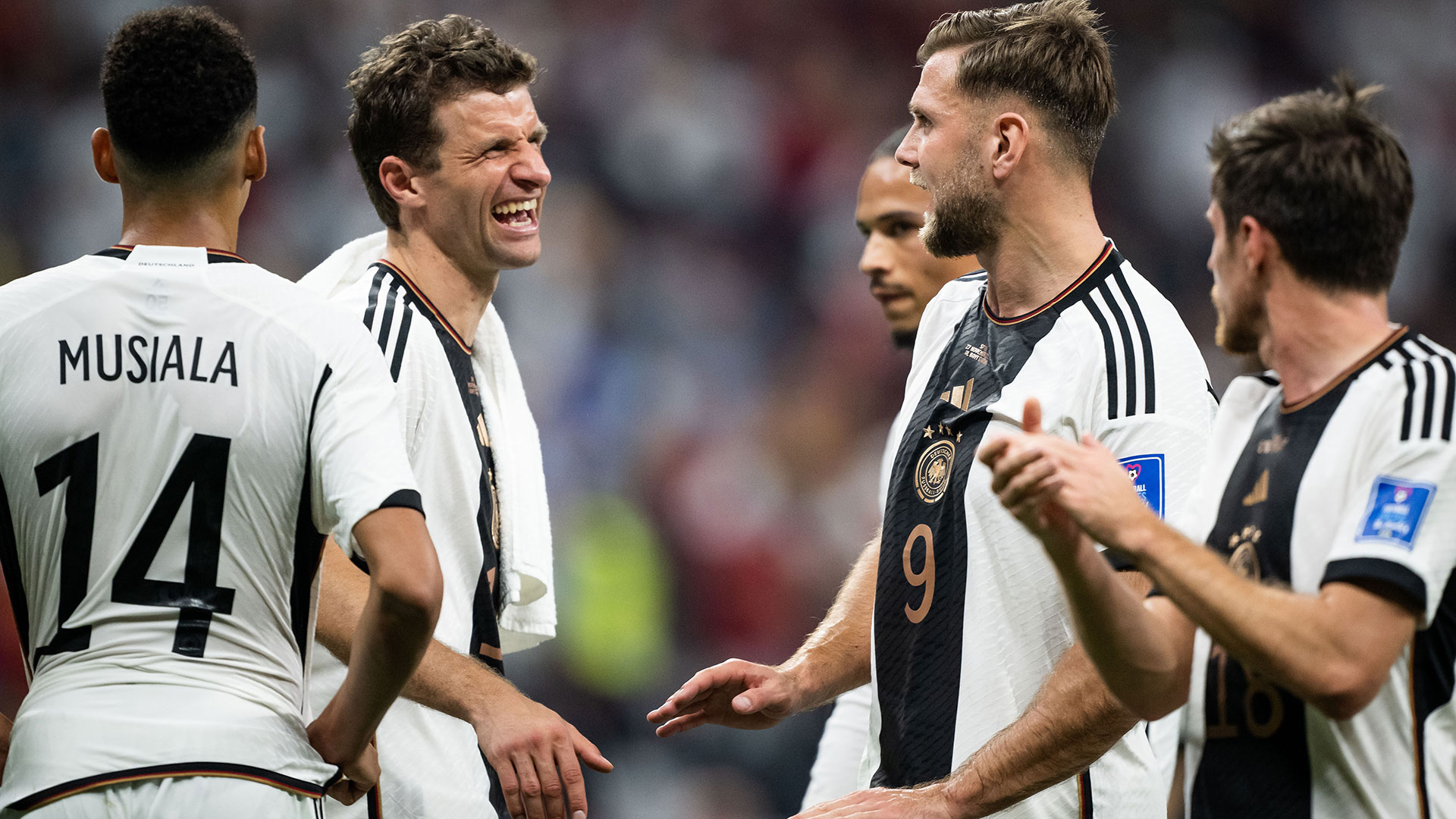 Deutschland DFB Germany WM 2022 Katar Müller Füllkrug 27112022