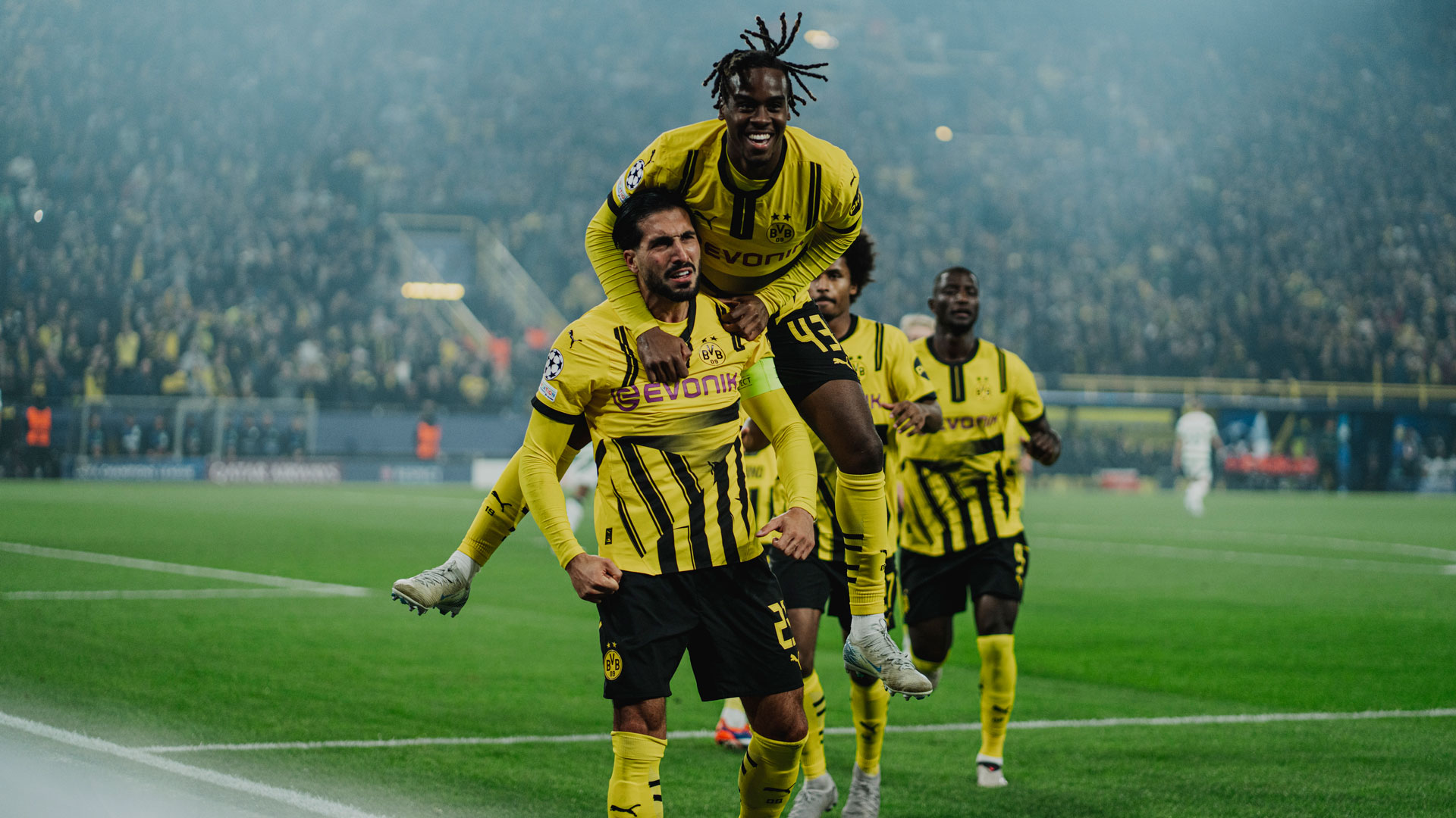 Emre Can Jamie Gittens 01102024