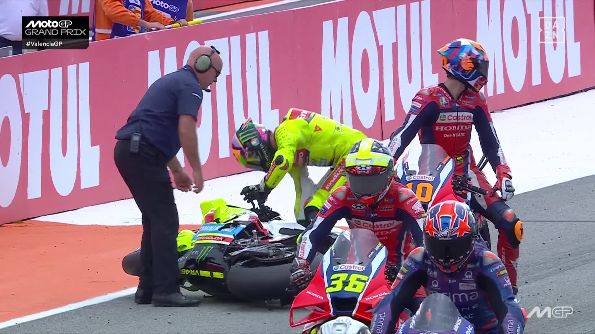 Accidente Morbidelli Espargaró