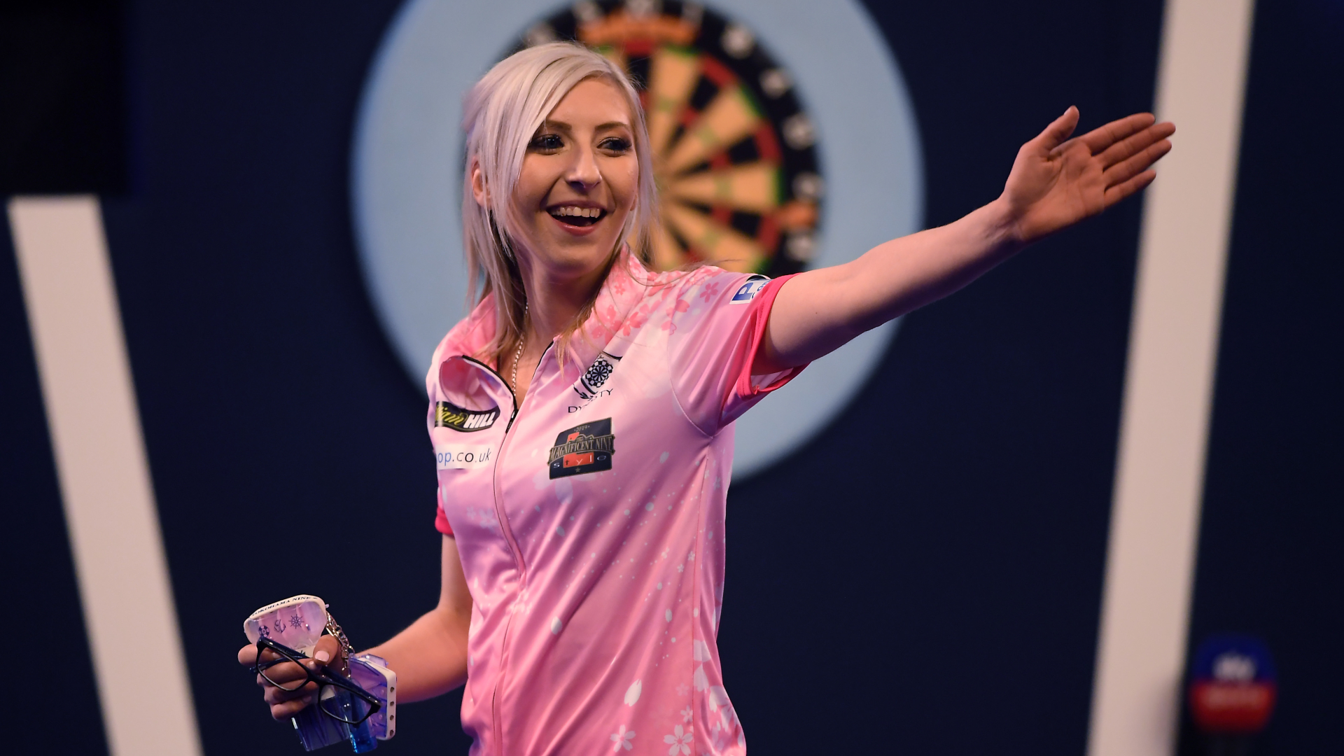 Fallon Sherrock Darts WM 2020 erster Sieg vs. Ted Evetts 17122019