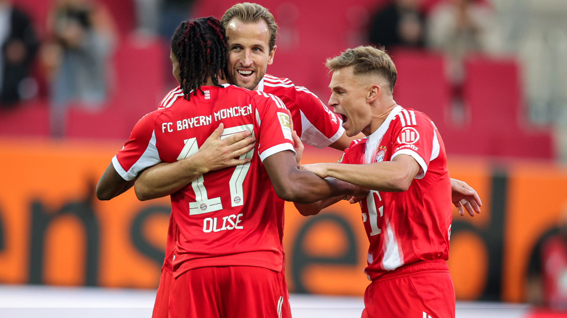 Michael Olise Harry Kane Joshua Kimmich FC Bayern München Bundesliga 30082025