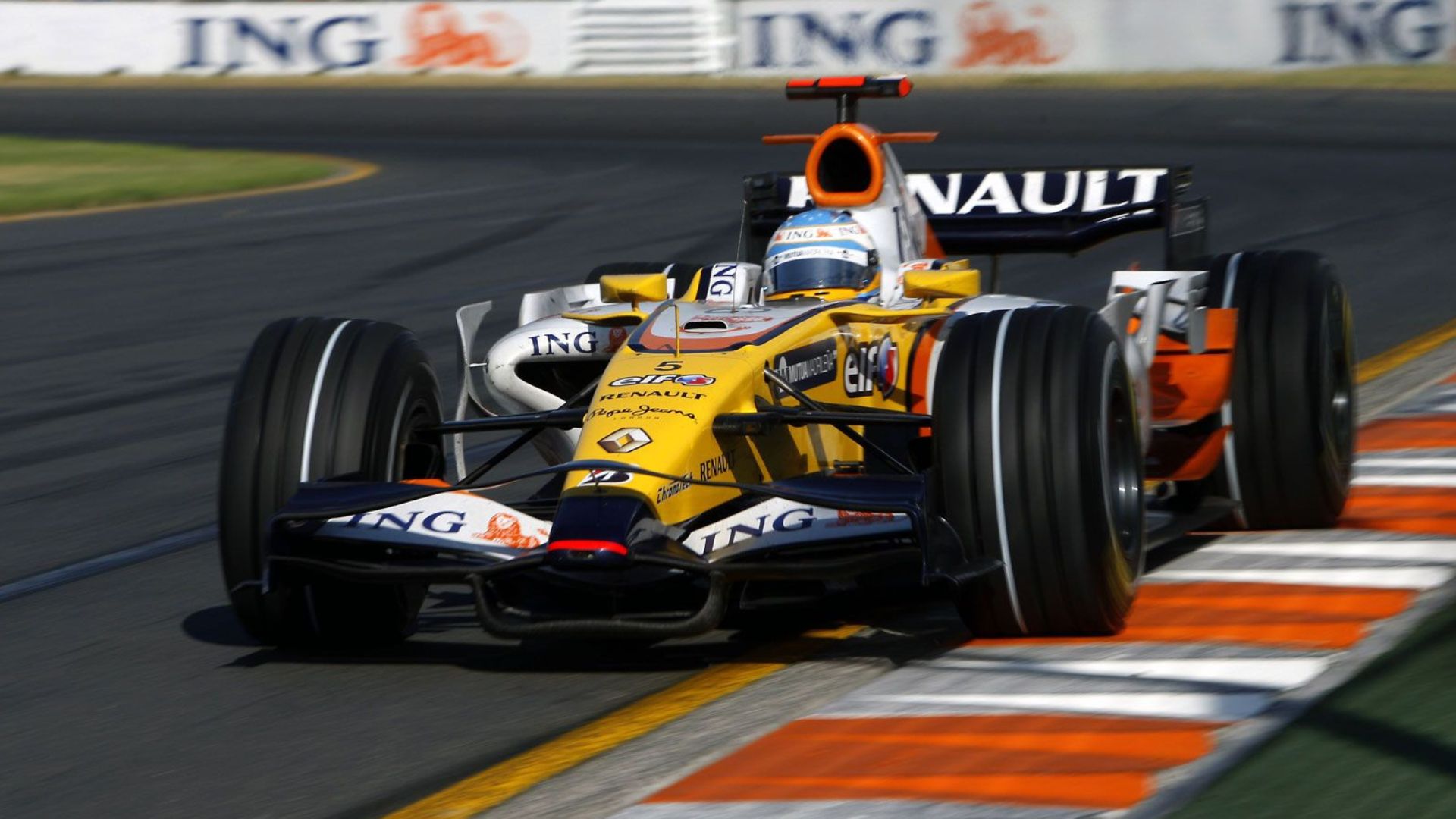 Fernando Alonso Renault 2008