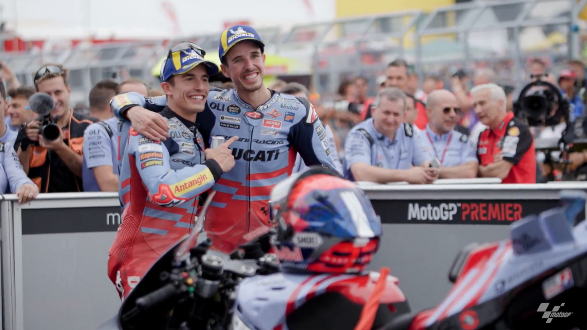 Marc, Álex, Podio Sachsenring