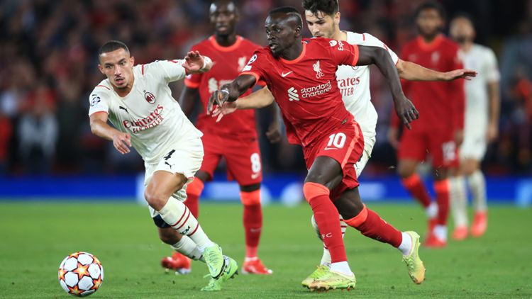 ONLY GER FC Liverpool AC Milan Champions League Sadio Mane Ismael Bennacer 15092021