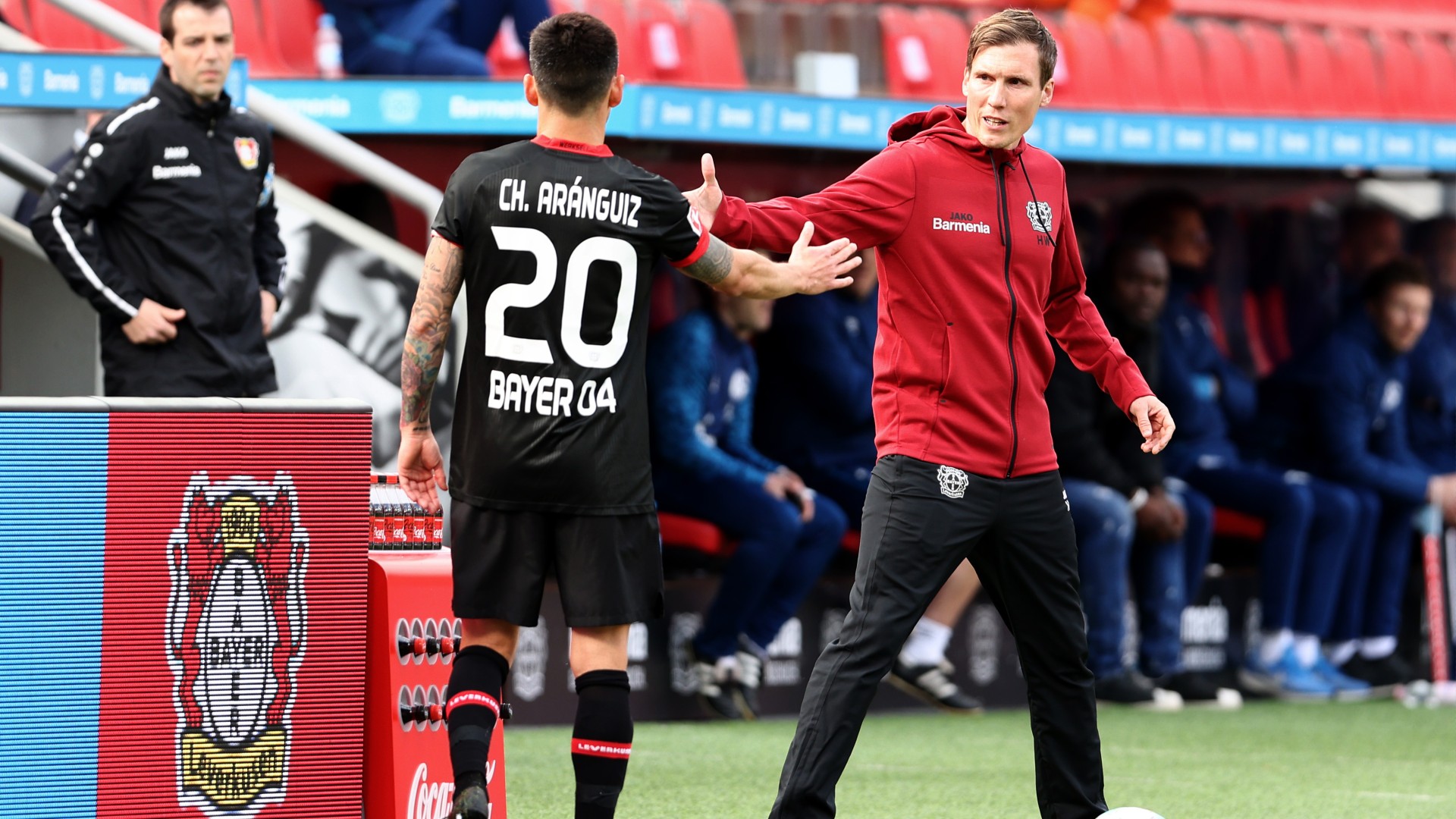 Bayer Leverkusen Bundesliga Hannes Wolf Charles Aranguiz 03042021