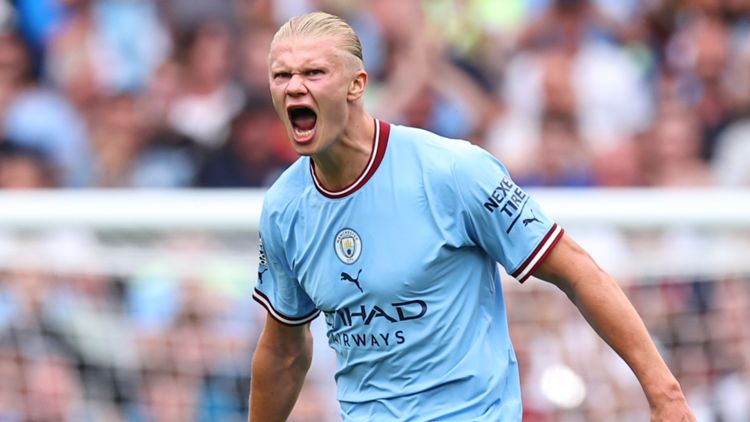 Erling Haaland Manchester City Premier League 27082022