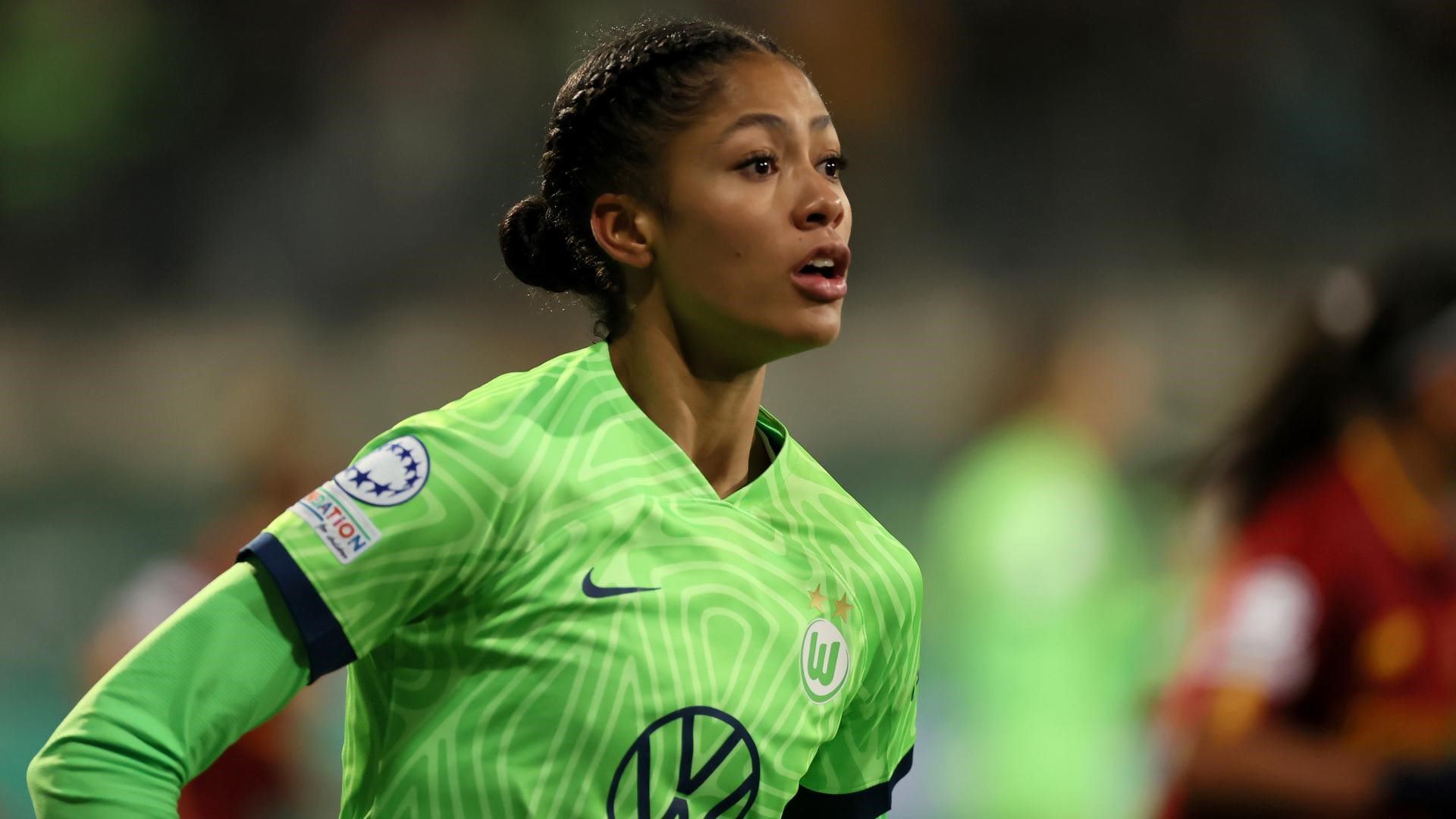 VfL Wolfsburg Frauen Jonsdottir UWCL 08122022