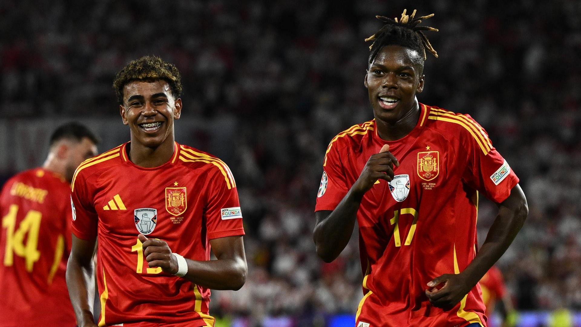 Lamine Yamal Nico Williams Spanien Spain