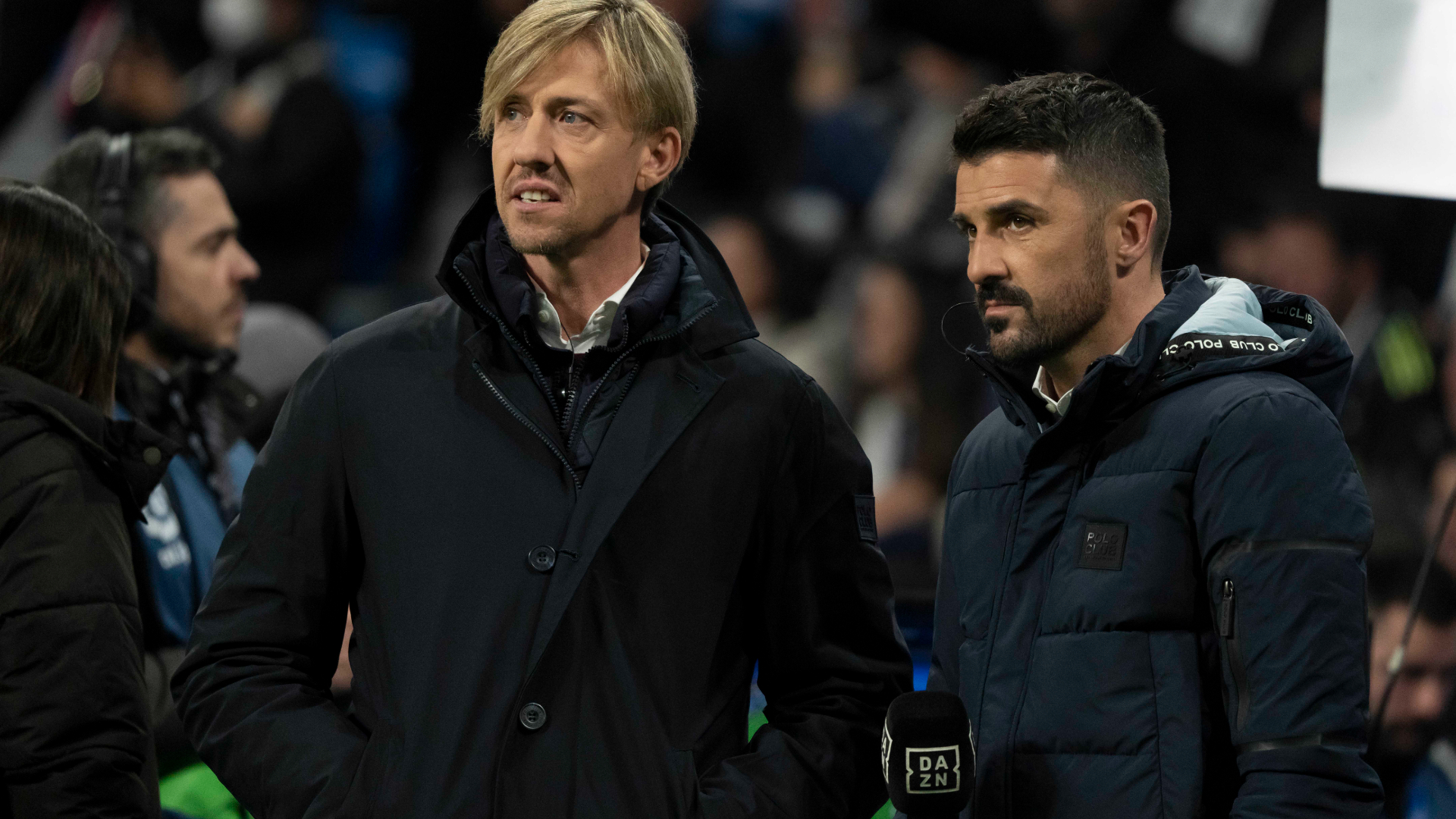 Guti, David Villa, DAZN