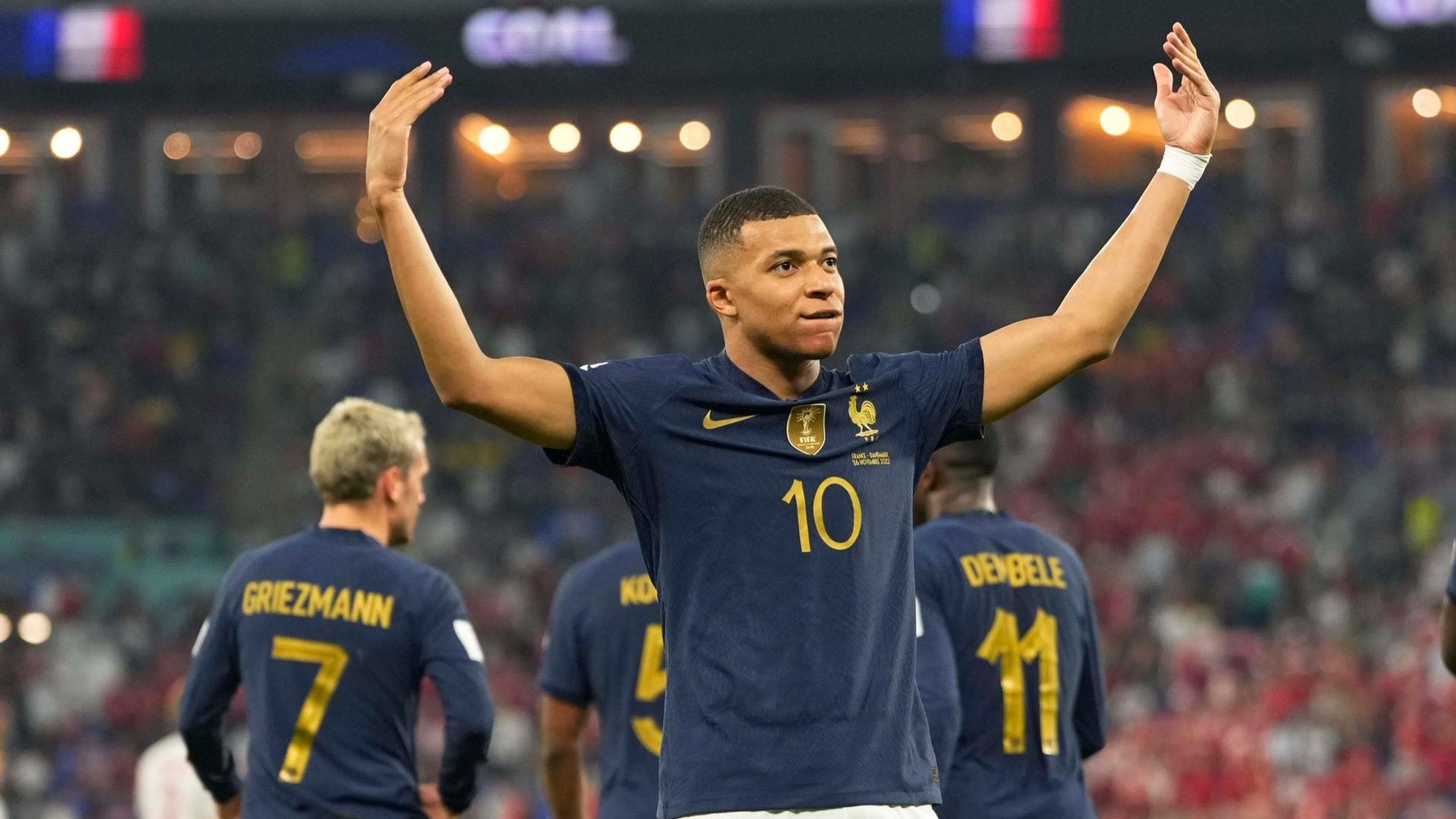 Frankreich Mbappe WM2022 26112022