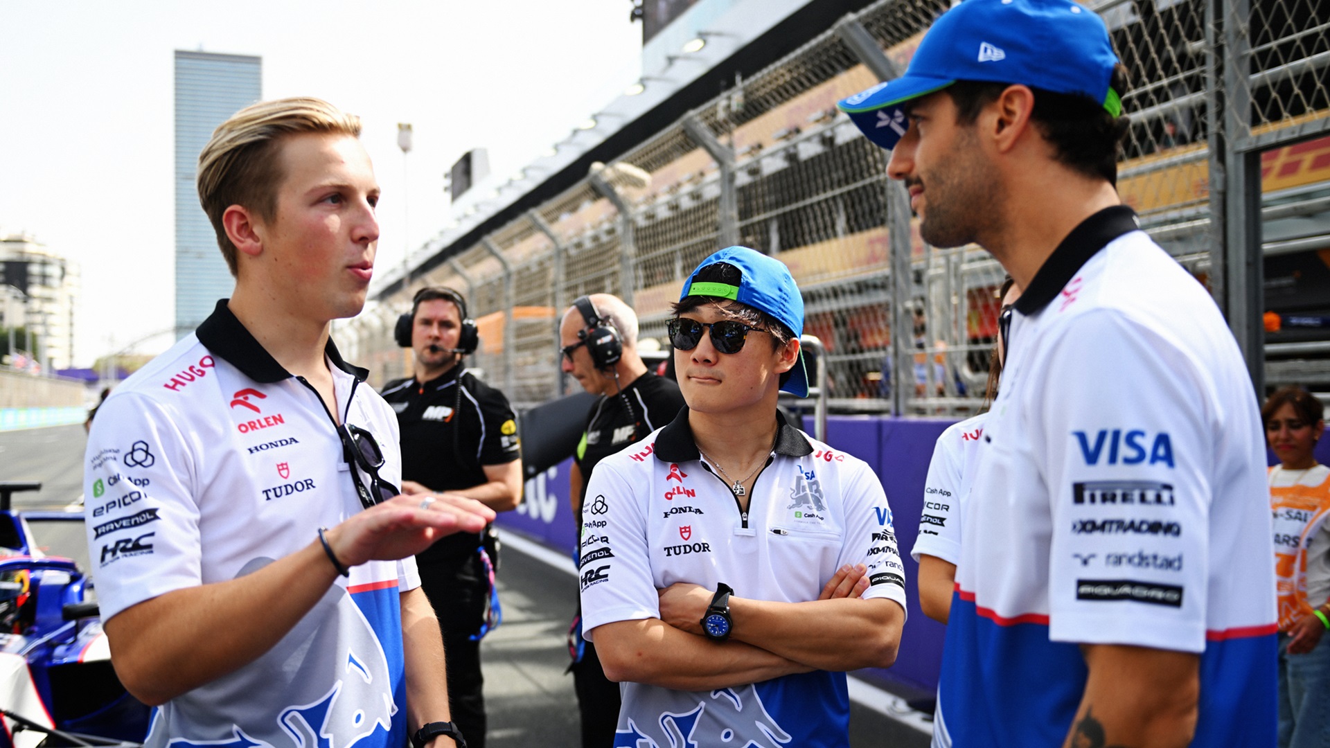 2024-09-01 Lawson Tsunoda Ricciardo Daniel Visa Cash App RB F1 Formula 1