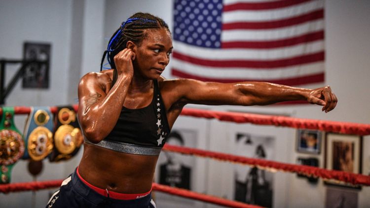 Claressa Shields training_April 2019