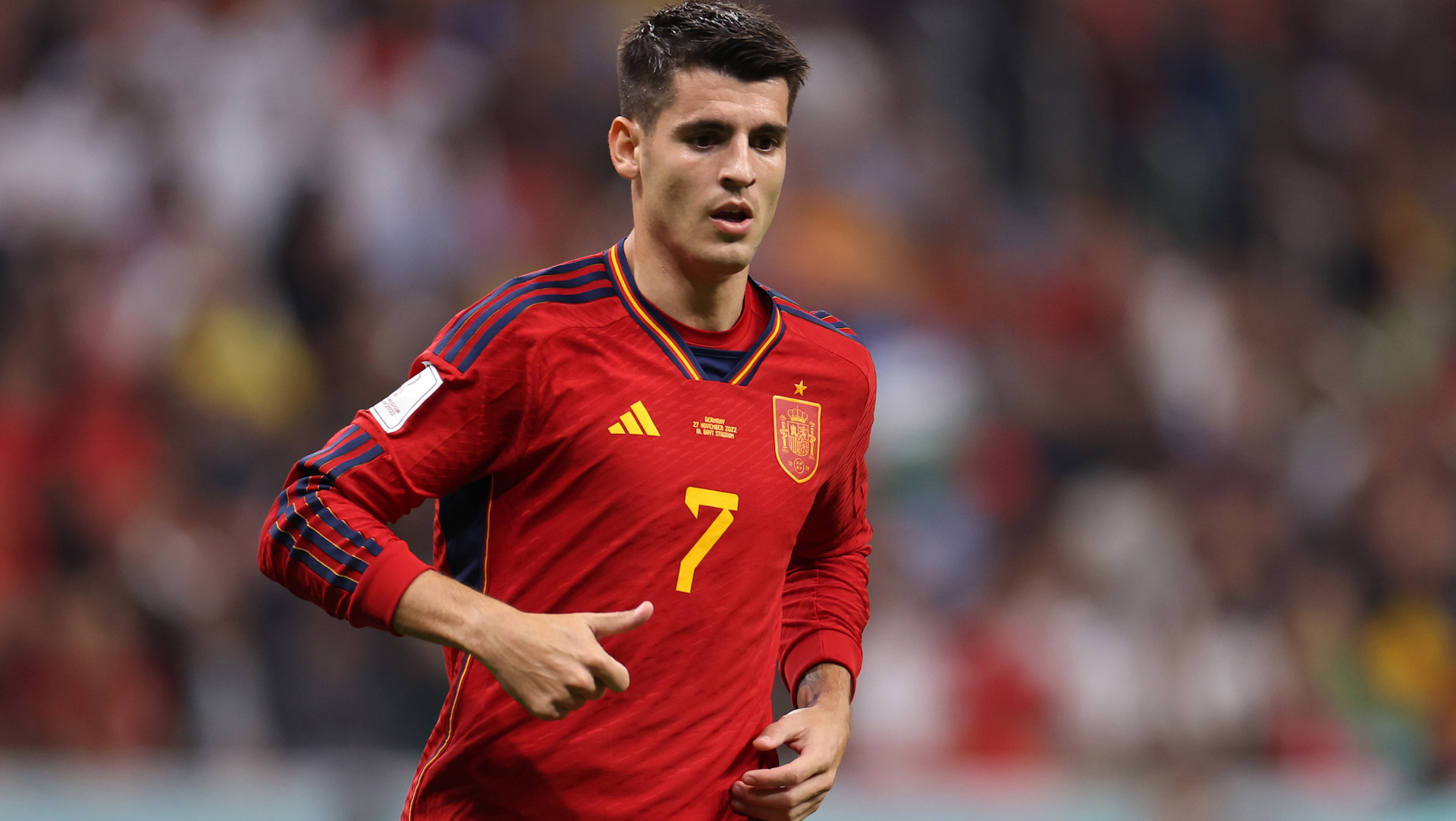 Álvaro Morata, España vs Alemania, Mundial Qatar 2022