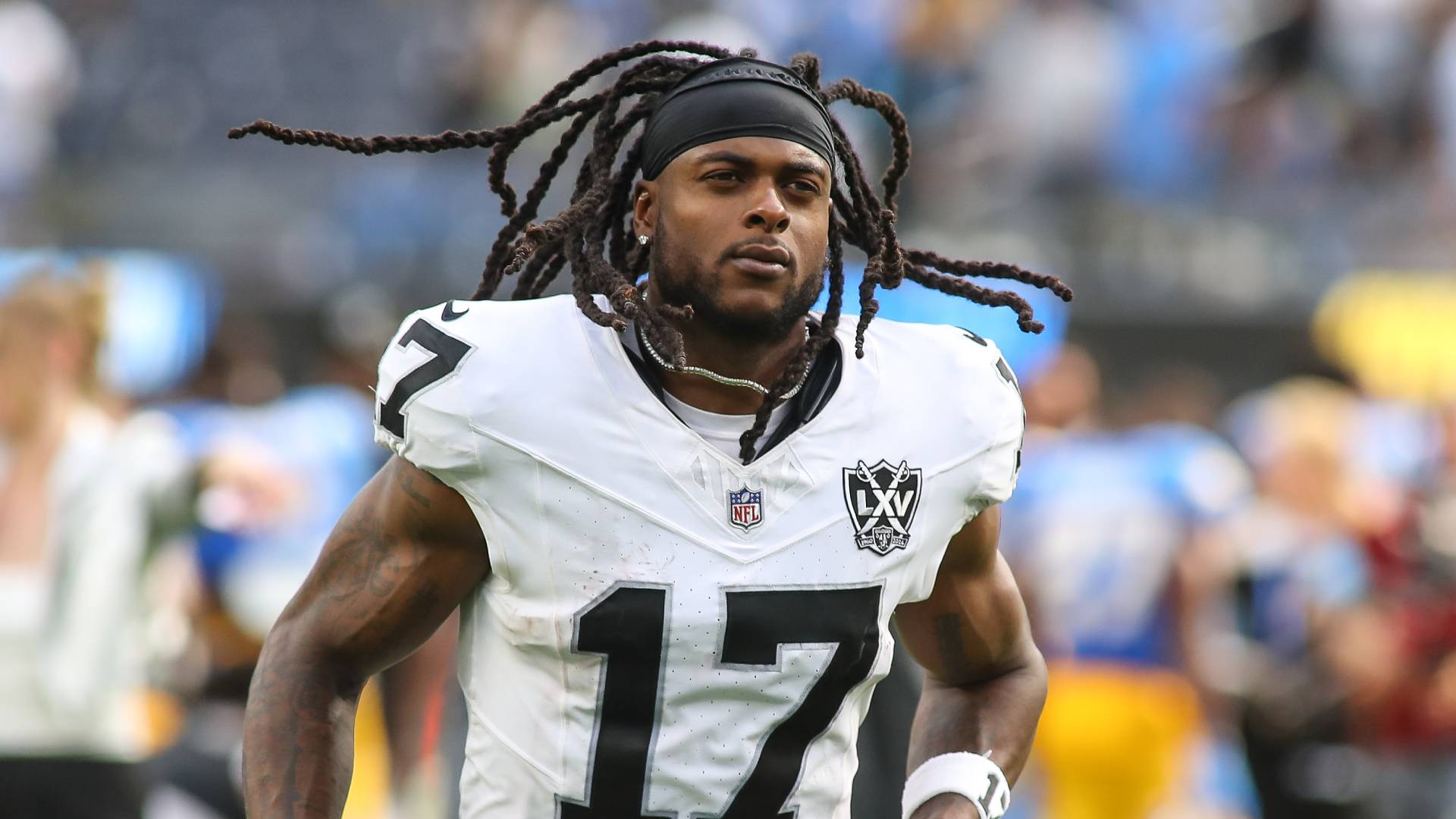 Las Vegas Raiders wide receiver Davante Adam