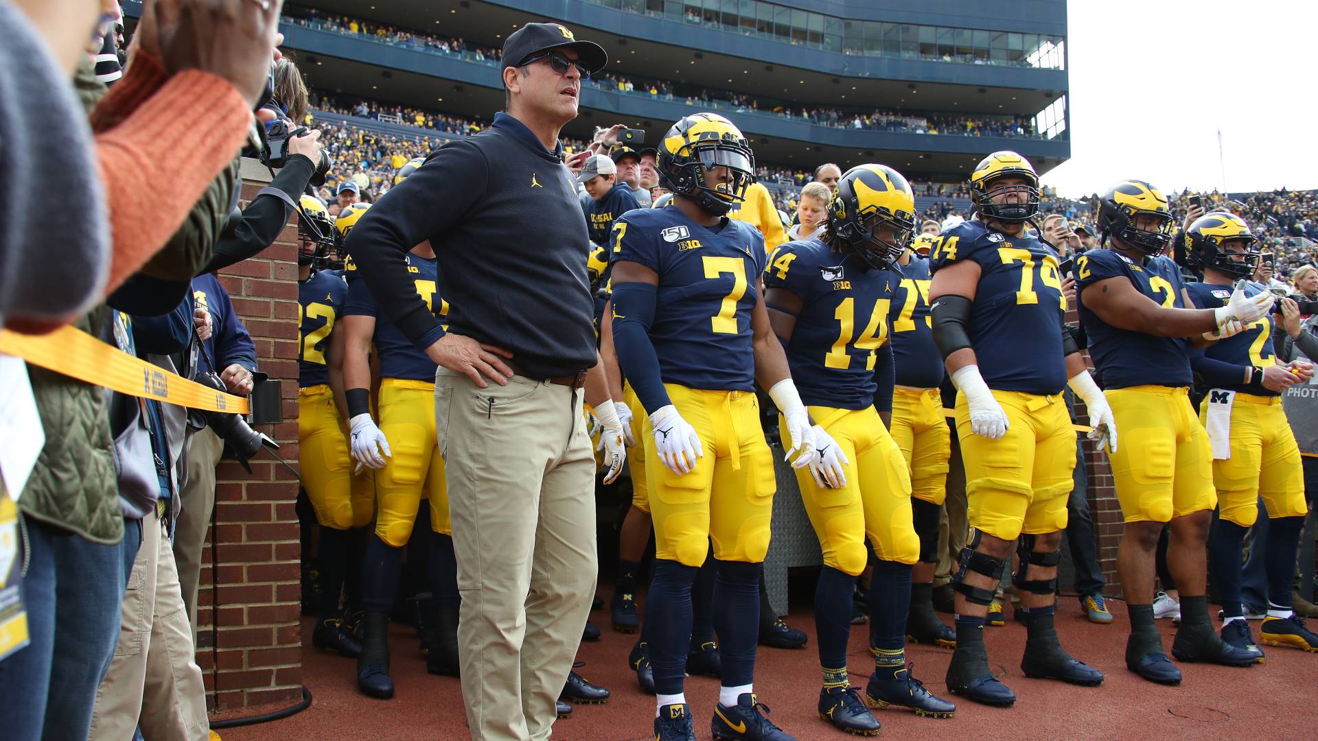 Jim Harbaugh Michigan_October2019