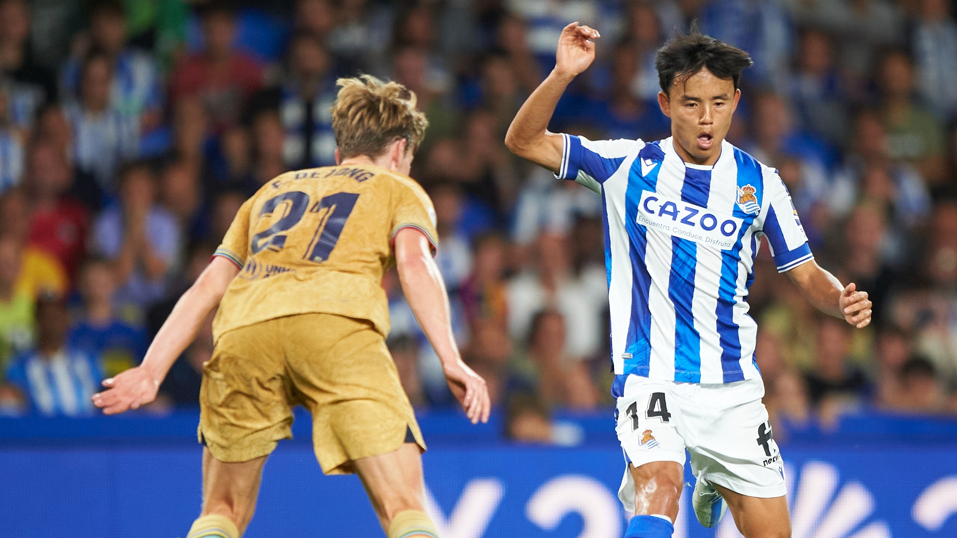Frenkie De Jong Take Kubo Real Sociedad Barcelona LaLiga