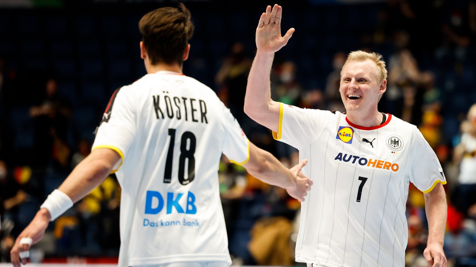 Handball DHB Deutschland Patrick Wiencek Julian Köster EHF EM 18012922