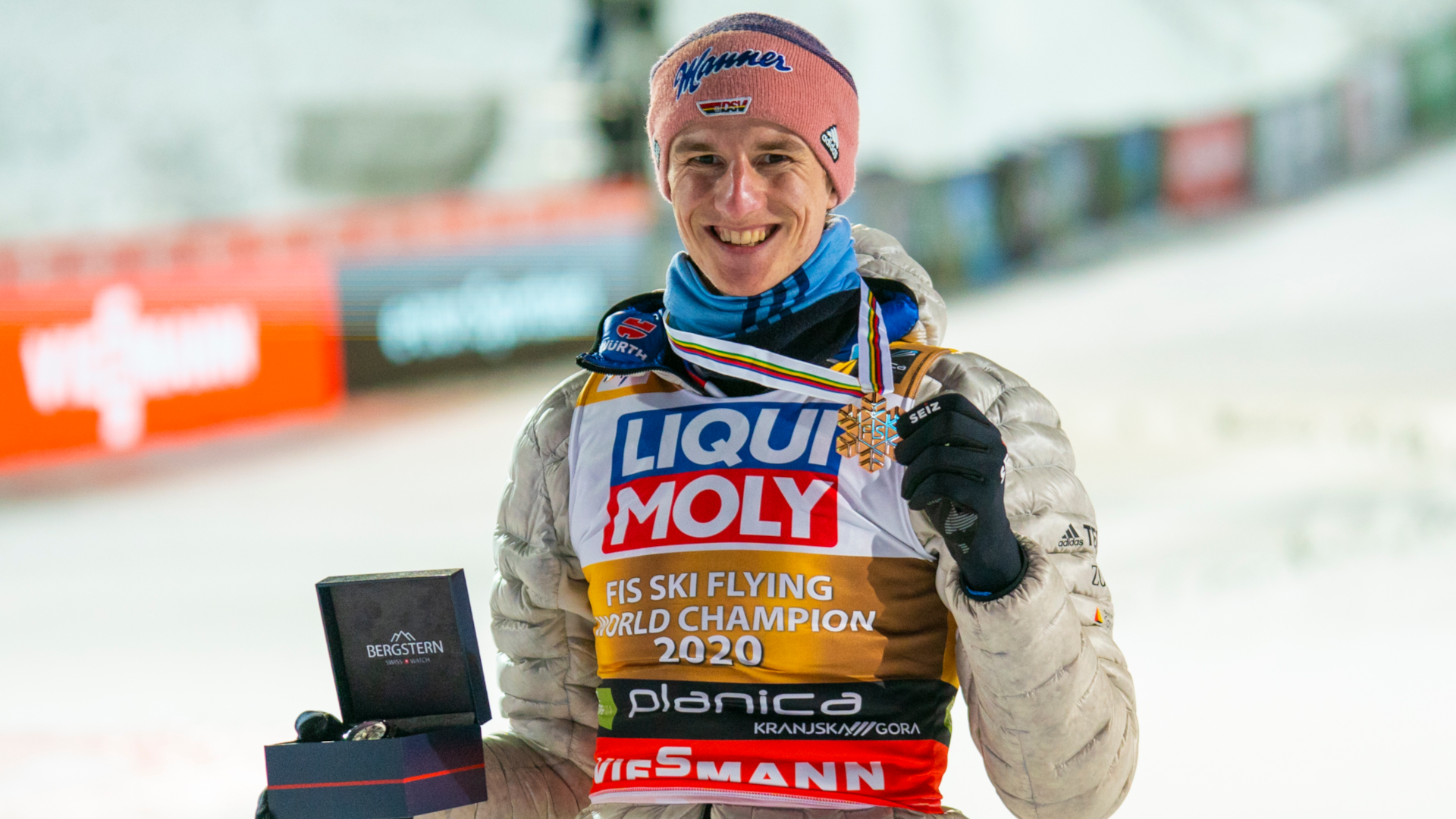 Karl Geiger Skiflug-WM 2020 Planica