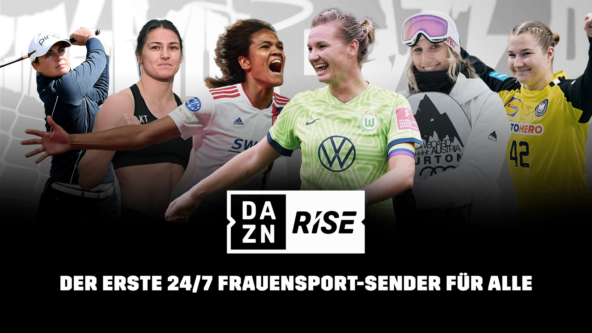 DAZN Rise Header