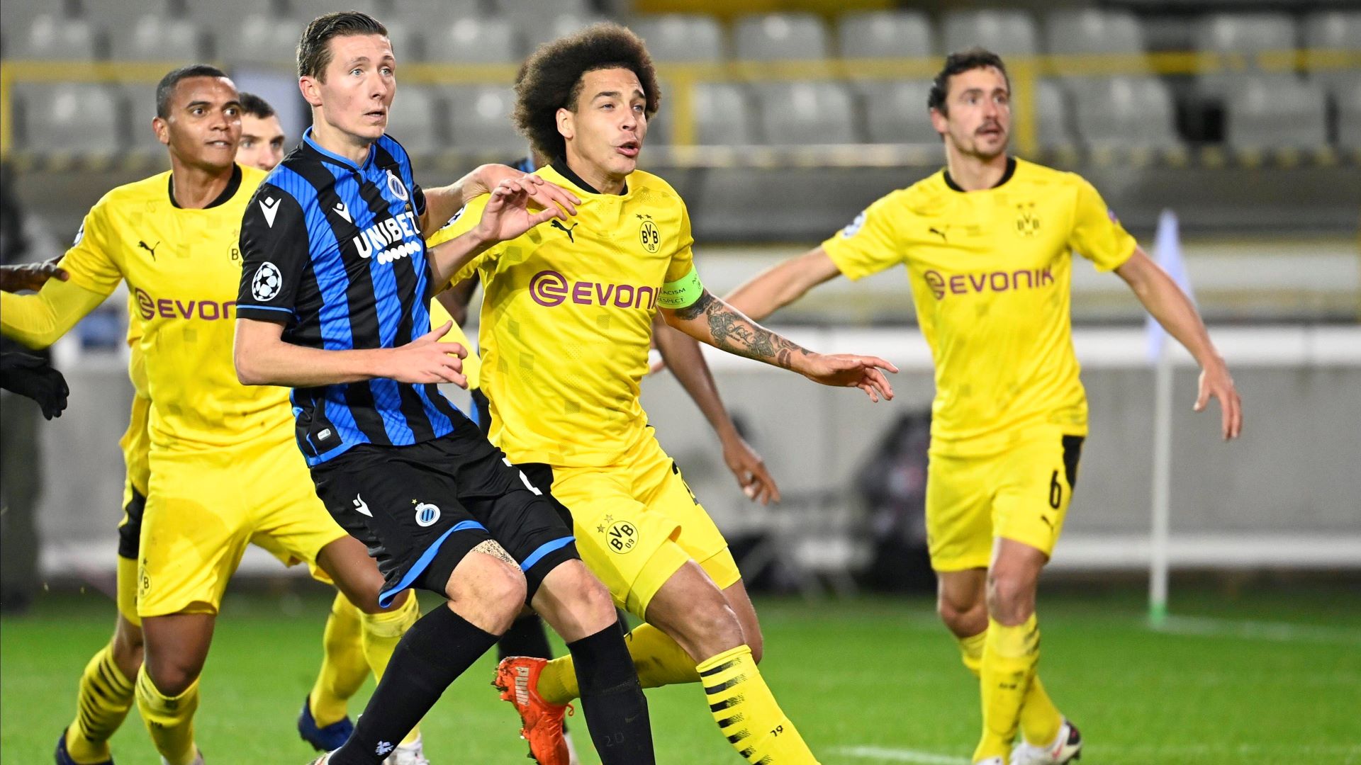 Dortmund Brügge Champions League live