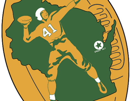 Logo Green Bay Packers, NFL, 1956