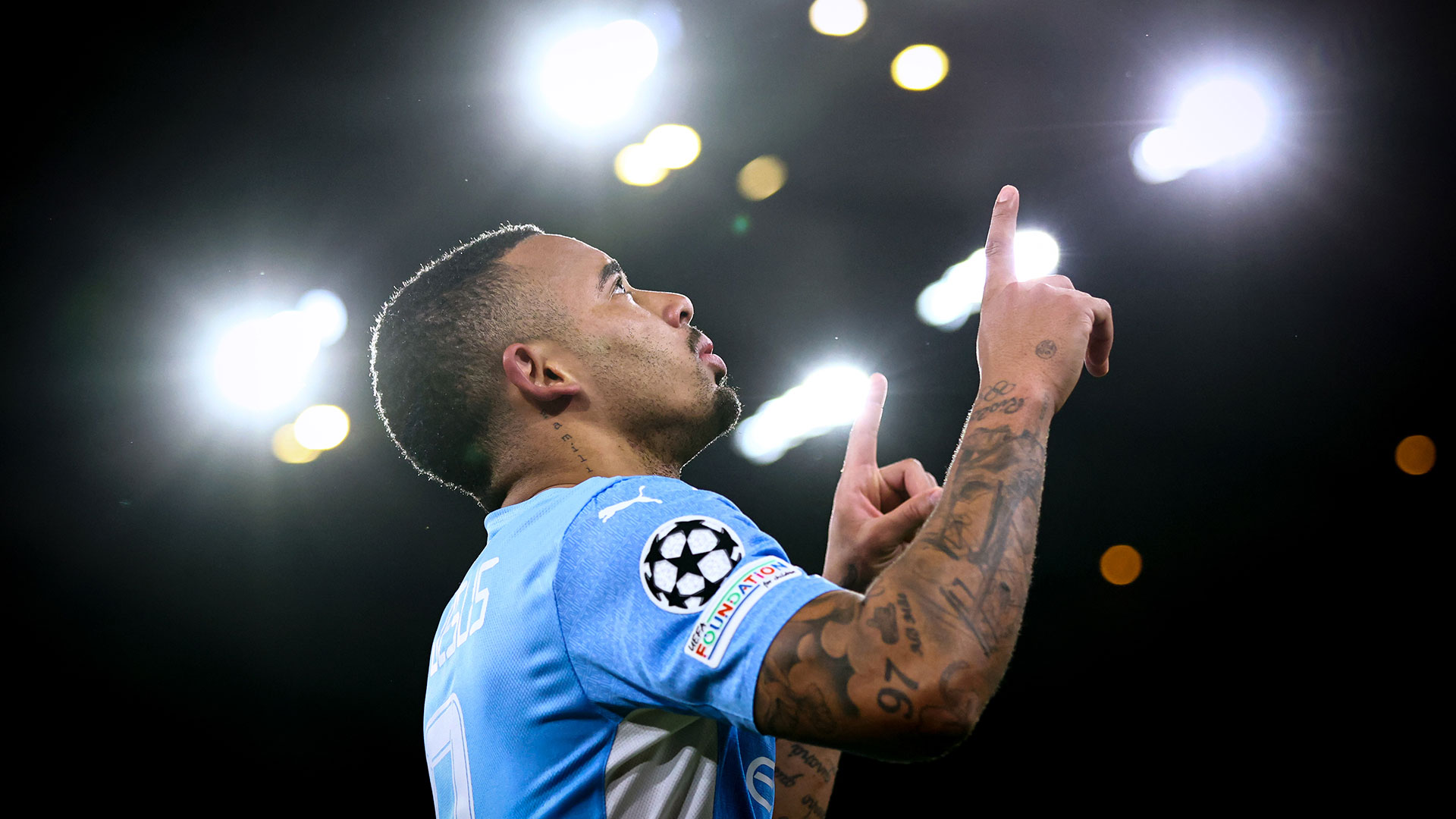 Gabriel Jesus Manchester City Champions League 09032022