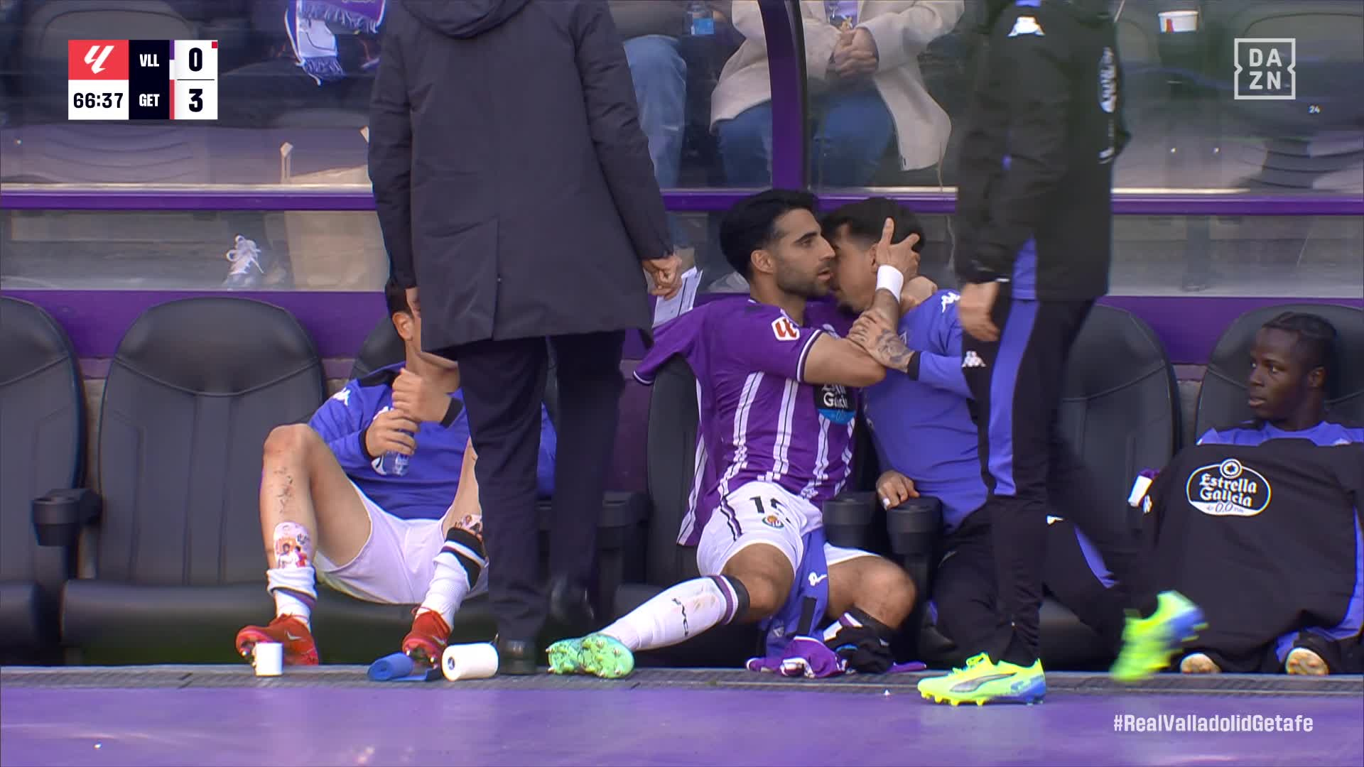 Latasa y Luis Pérez, Real Valladolid vs Getafe