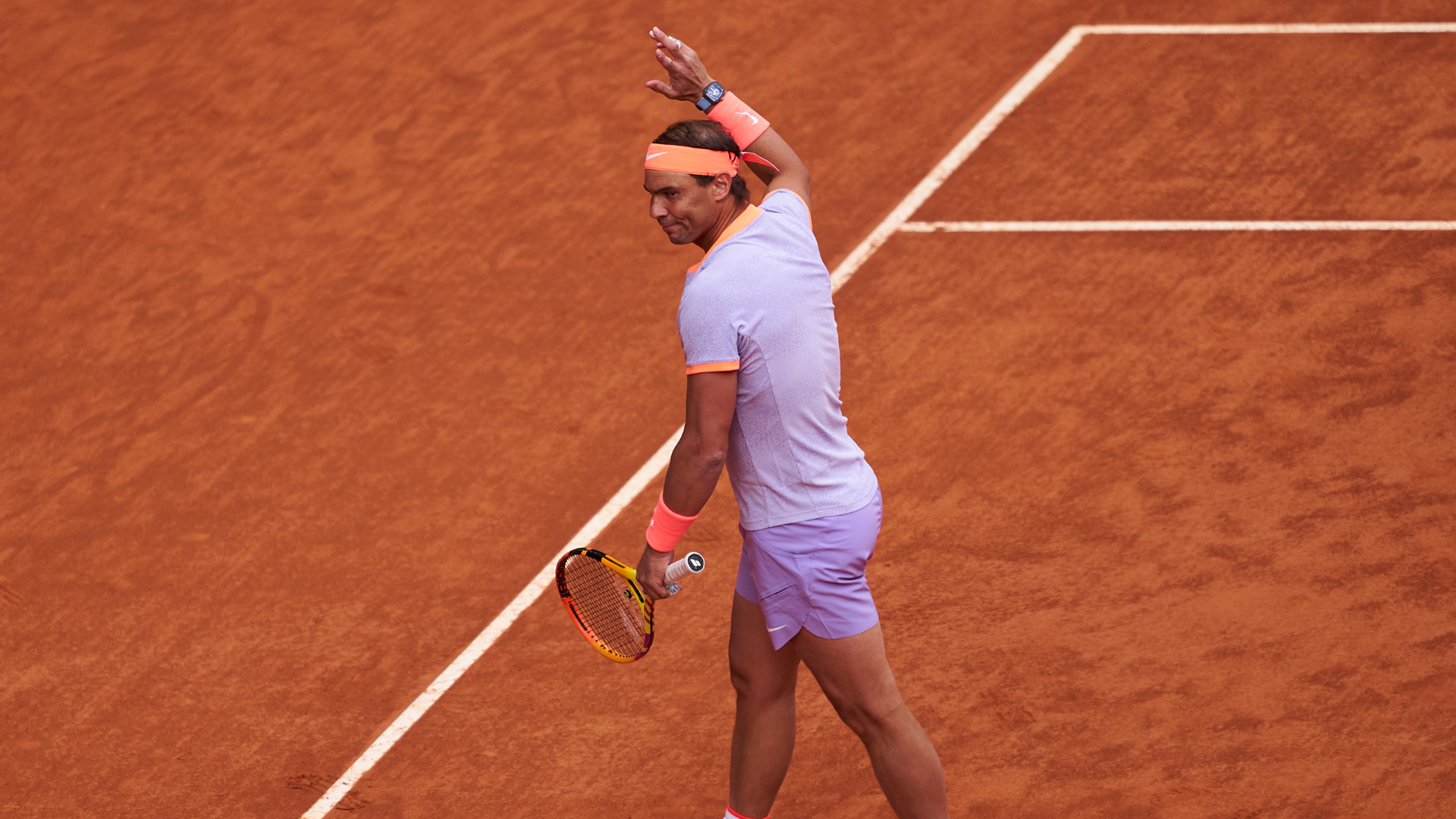 Rafa Nadal, Mutua Madrid Open, 2024