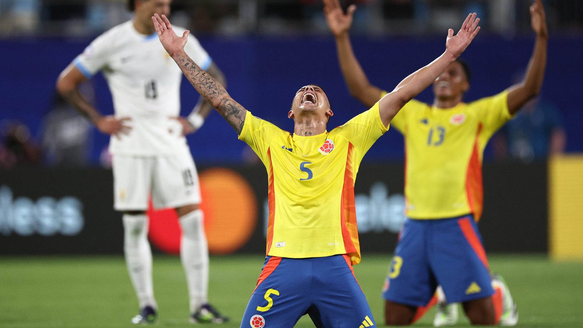 Colombia, Copa América, Uruguay