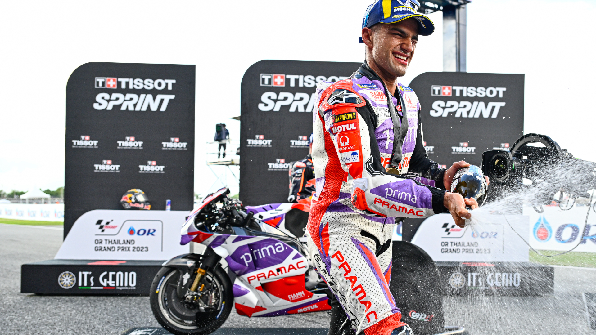 Jorge Martín, Pramac Racing, GP Tailandia, Sprint Race, 28 octubre 2023