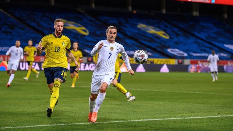 ONLY GERMANY France vs Sweden Nations League Antoine Griezmann Pontus Jansson 05092020