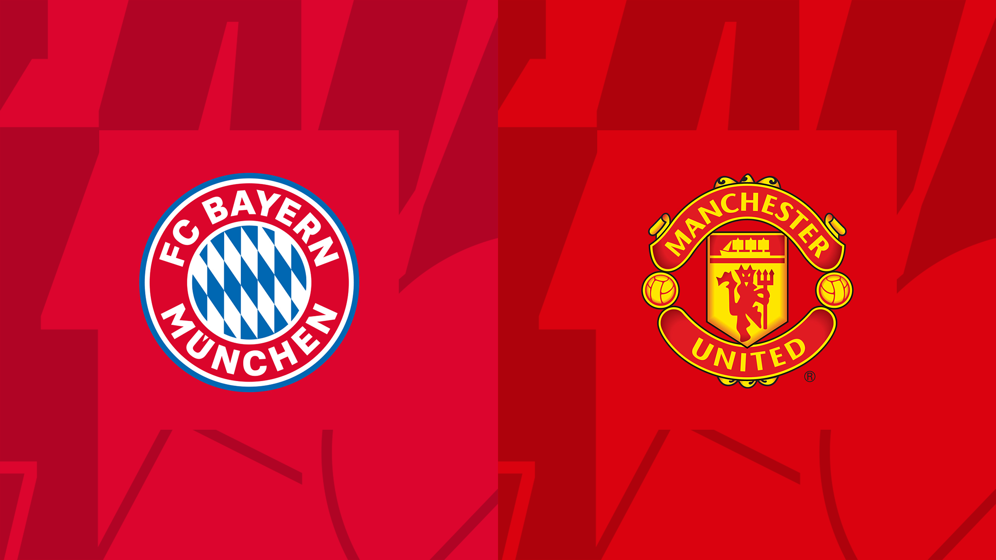 FC Bayern Manchester United UCL Logos