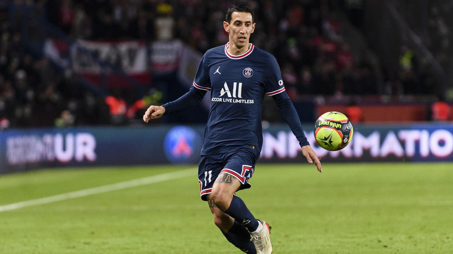 Angel Di Maria con il Psg