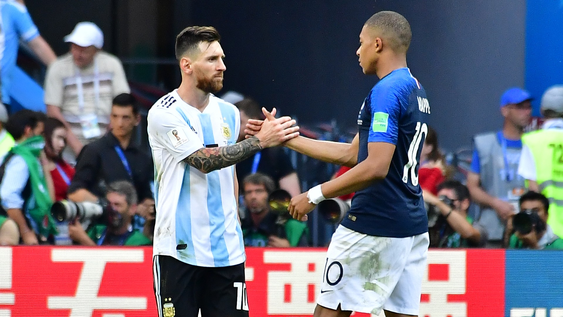 Messi-Mabppé, Mondiali 2018