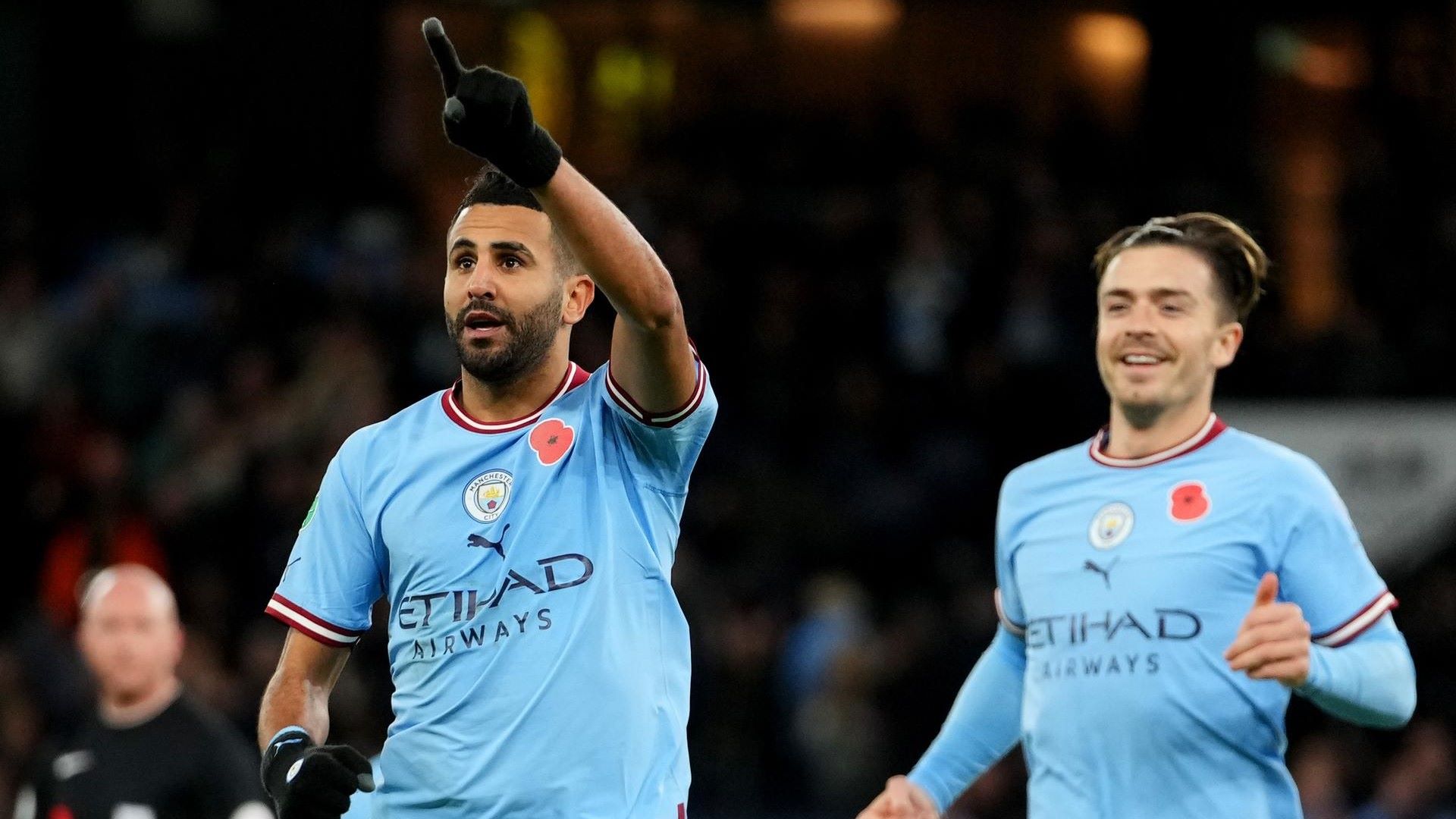 Manchester City Mahrez Graelish FA Cup 09112022