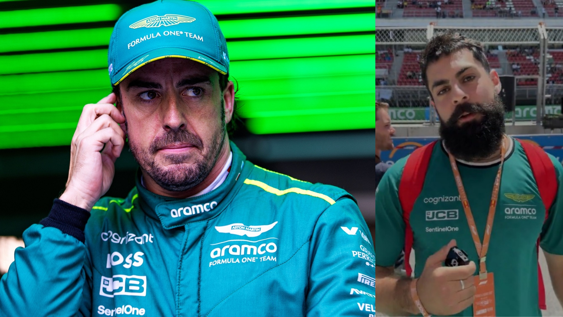 Asier Villalibre, Fernando Alonso, Aston Martin, F1