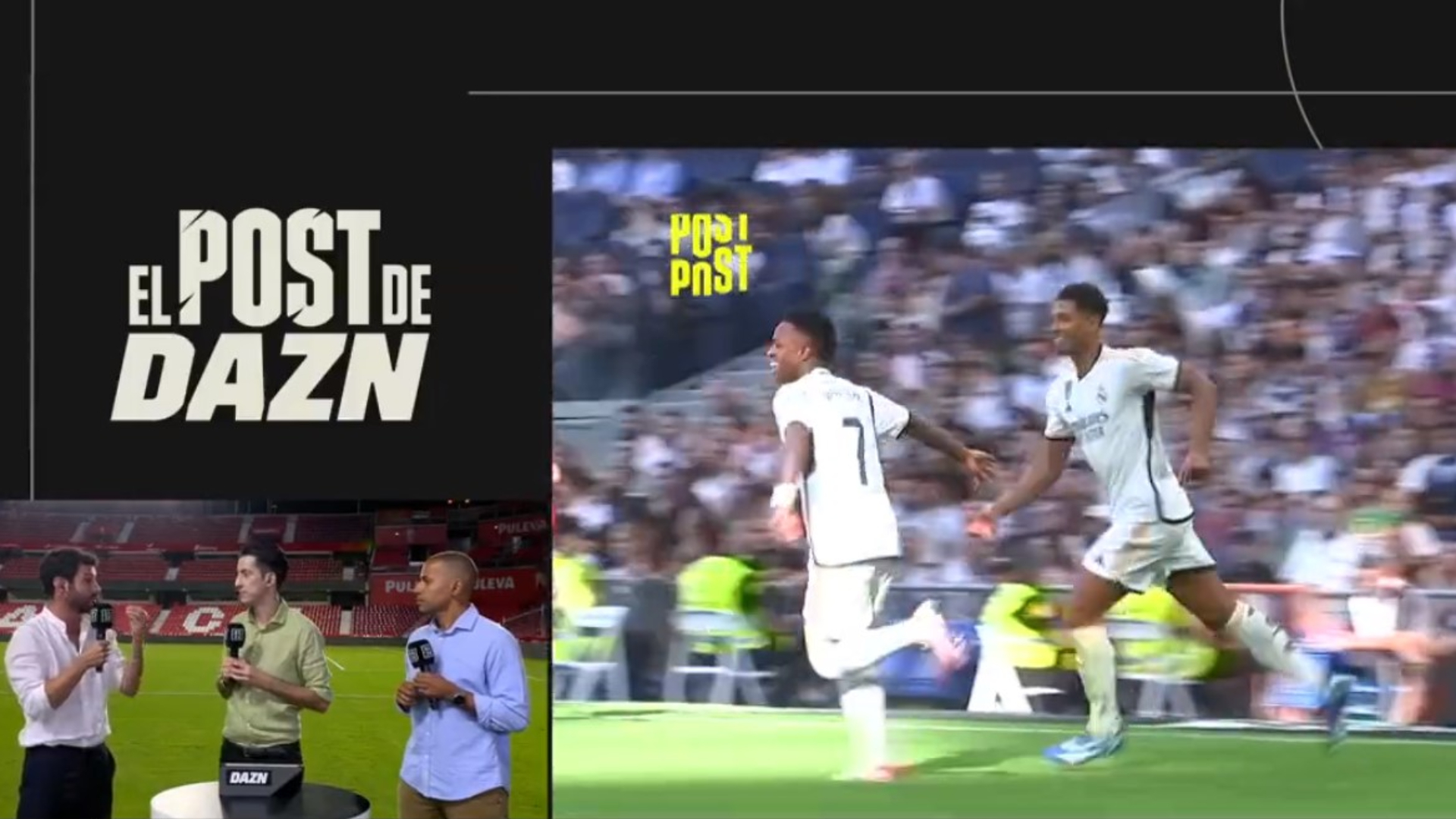 Jude Bellingham, Vinicius Jr, Real Madrid, Osasuna, LALIGA, El Post de DAZN, Eneko Fernández, Miguel Quintana, Alberto Edjogo