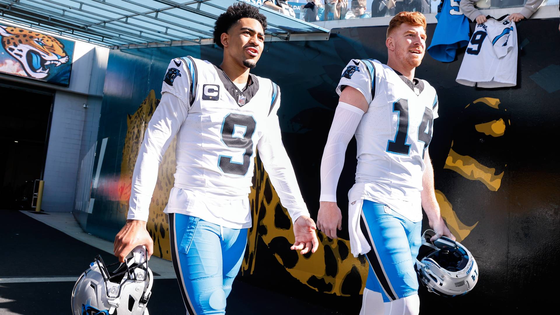 Bryce Young and Andy Dalton Carolina Panthers_December2023