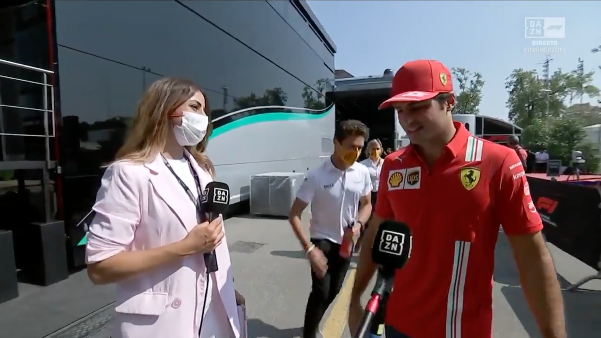 Carlos Sainz Lando Norris GP Italia F1 2021