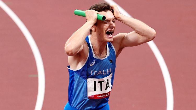 Tortu non ci crede: l'Italia è oro nella 4x100