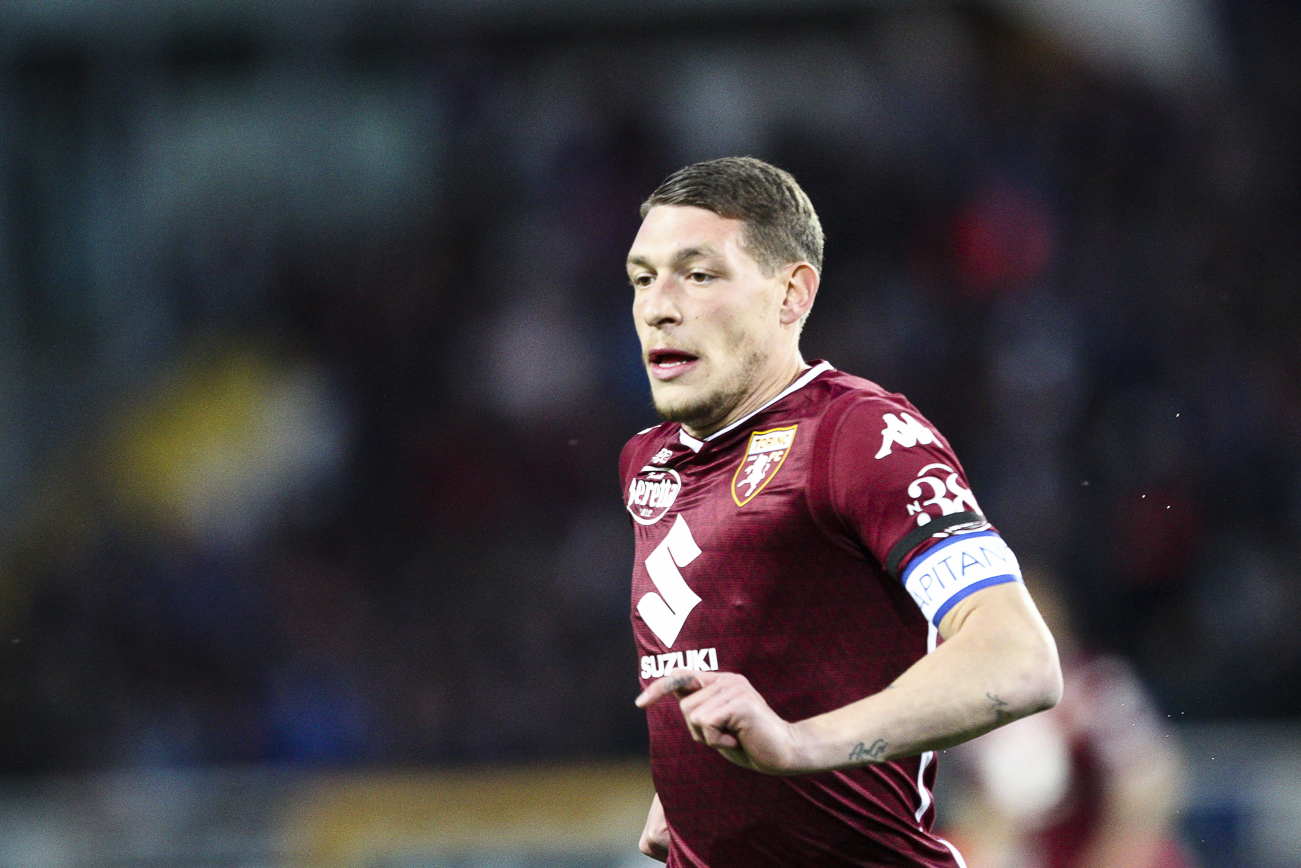 Andrea Belotti in azione con la maglia del Torino