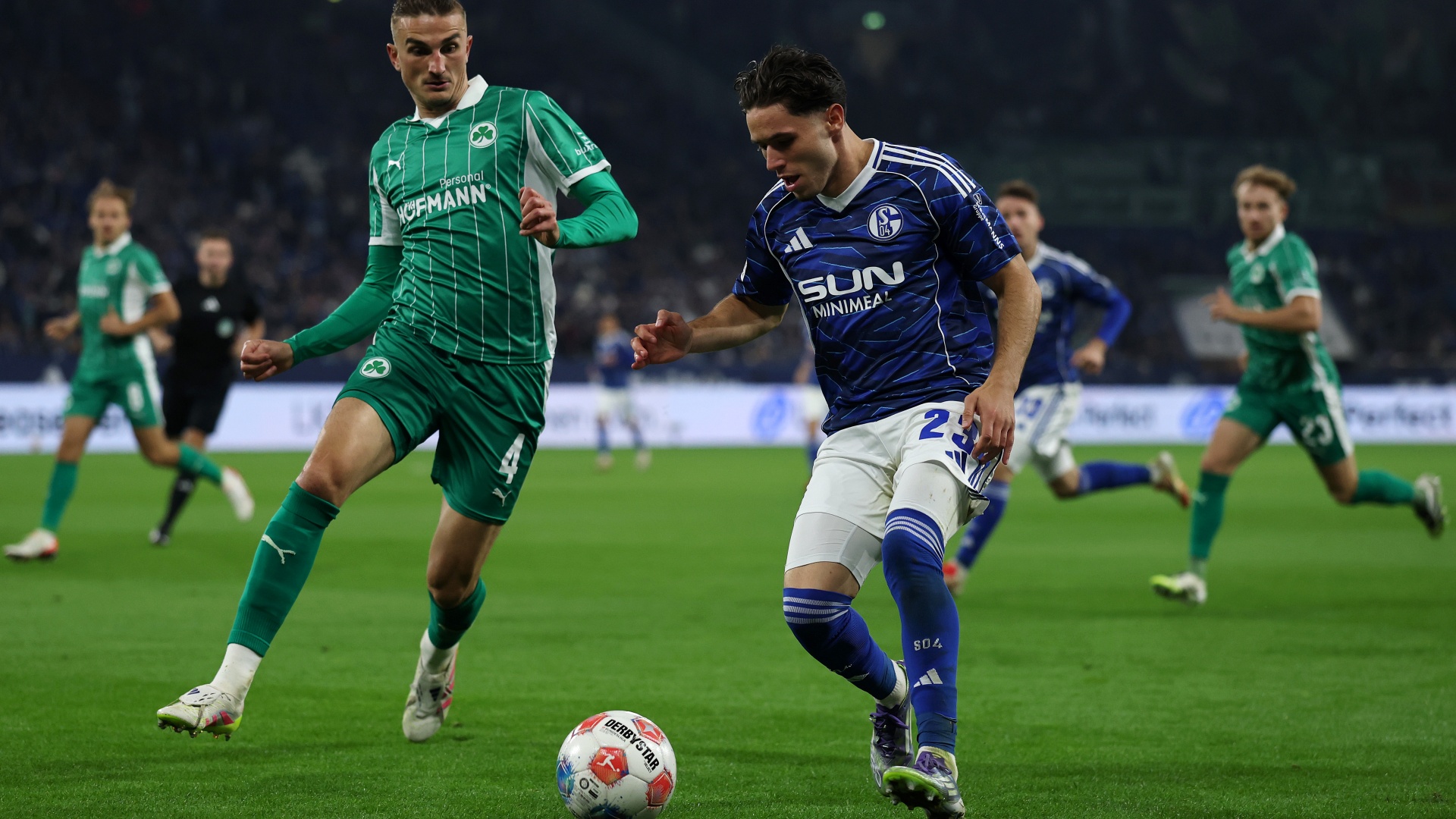 Soufiane El-Faouzi FC Schalke 04 Philipp Ziereis Greuther Fürth