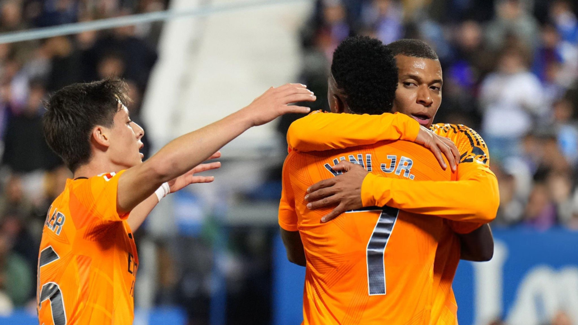 Arda Guler, Vinicius, Mbappé, Leganés