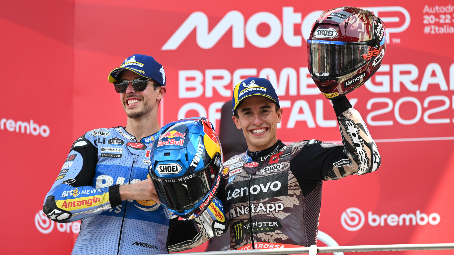 Marc Márquez, Álex Márquez, Mundial de MotoGP 2025, Mugello