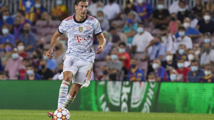 ONLY GER Champions League FC Bayern München Leon Goretzka vs. FC Barcelona 14092021