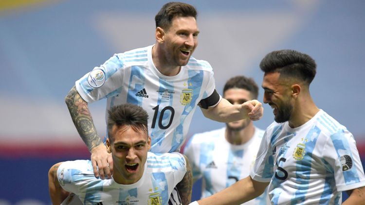 Argentinien Messi Gonzalez LIVE-STREAM Copa America Finale 2021