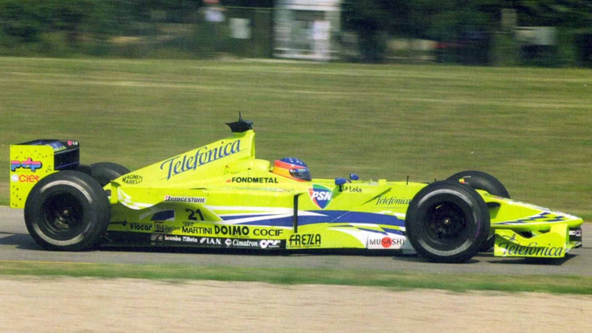 Fernando Alonso Minardi 2000