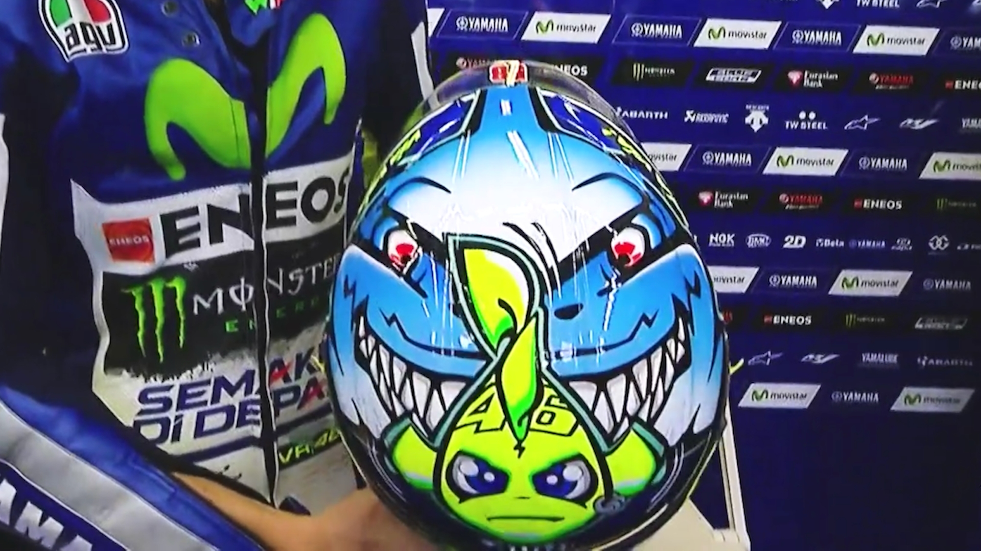 Valentino Rossi, casco, MotoGP